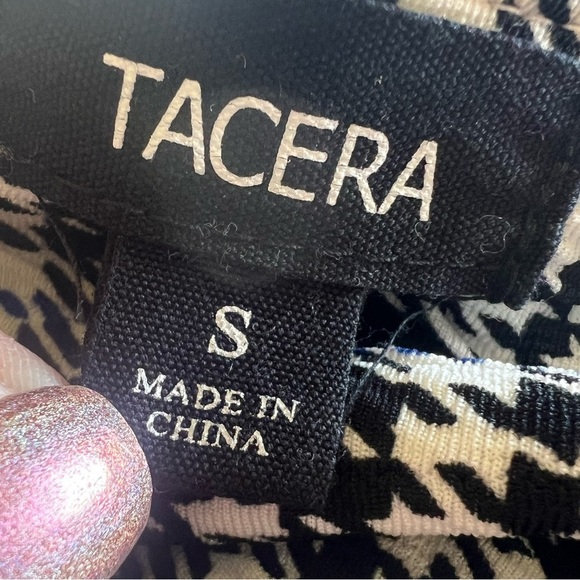 Tacera Small Houndstooth Sheath Dress Professional Office Chic - Picture 5 of 7